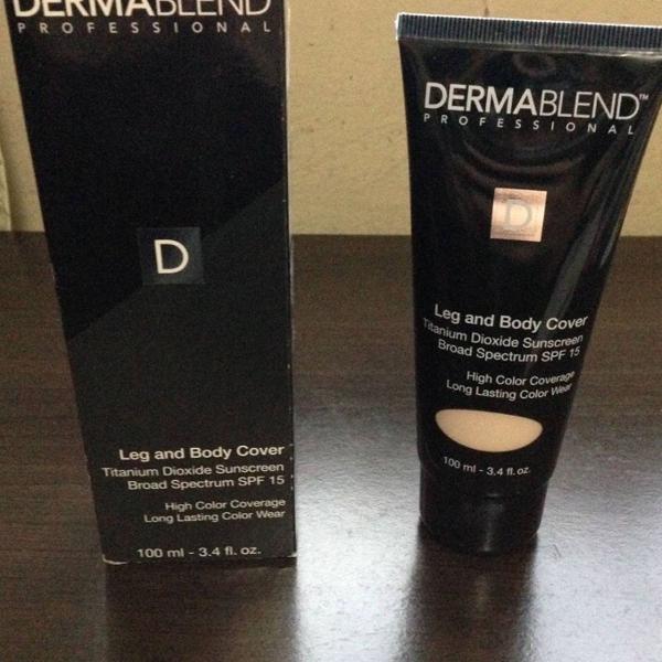 dermablend - leg and body cover - ivory - 100ml - cobre
