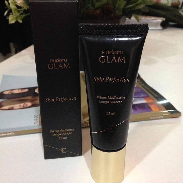 glam skin perfection base líquida longa duração, 30 ml