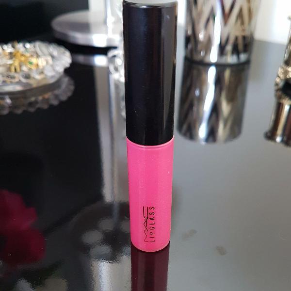 gloss mac lipglass pink poodle