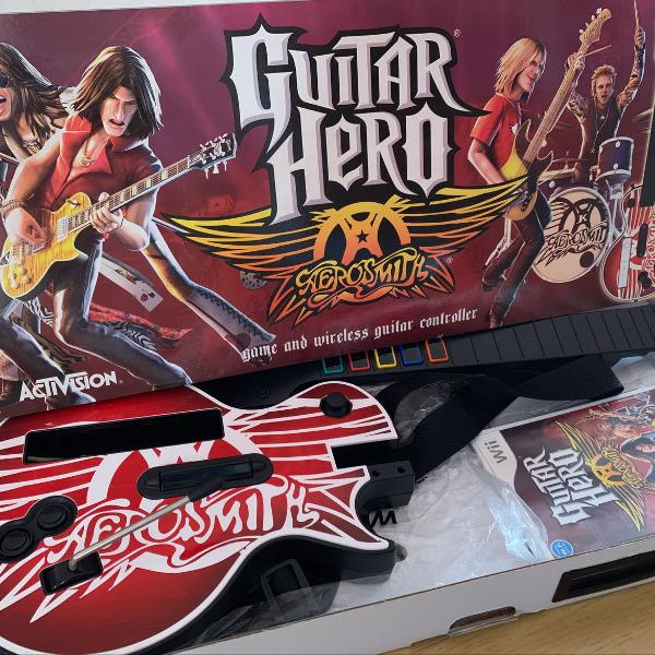 guitarra guitar hero Aerosmith