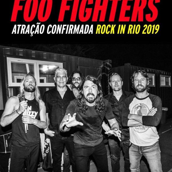 ingresso rock in rio - foo fighters 28/09/2019