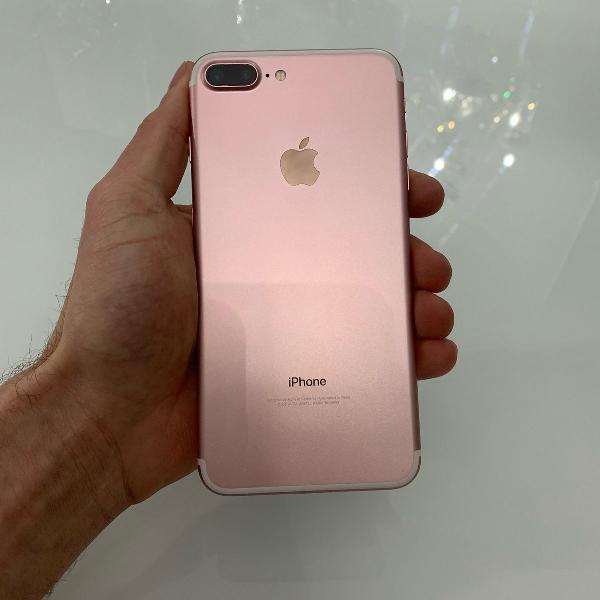 iphone 7 plus 32gb novo todos acessórios originais