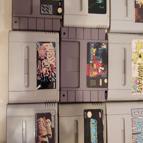 jogos usados de snes