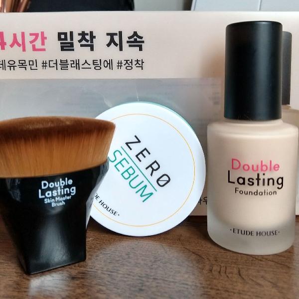 kit double lasting foundation edição especial da etude