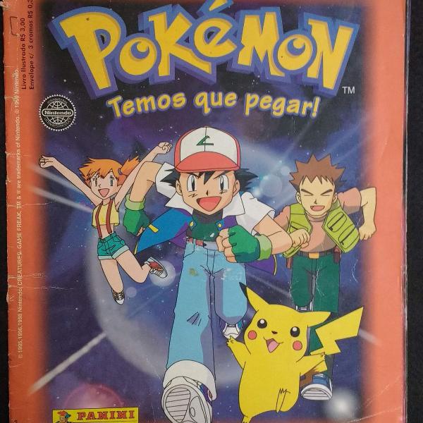 lbum pokemon temos que pegar completo