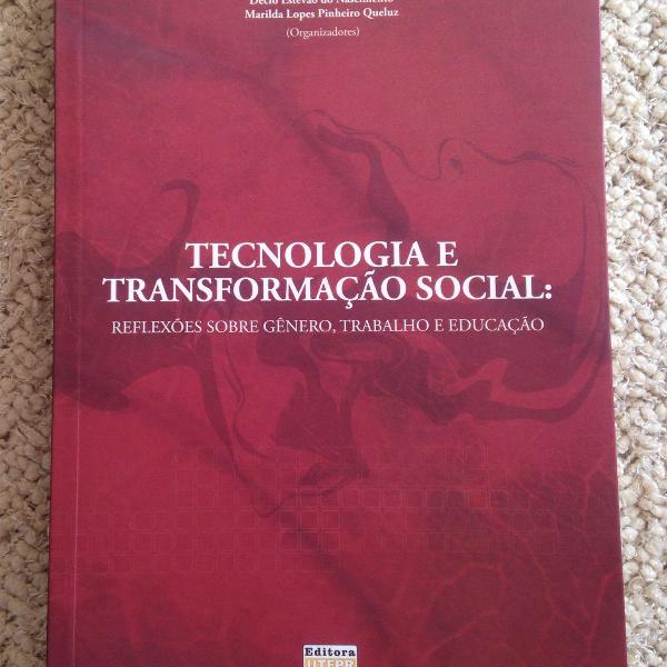 livro tecnologia e transformação social: reflexões sobre