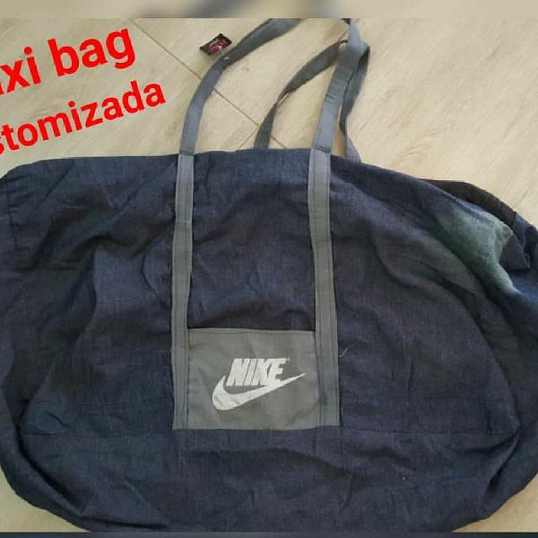maxi bag jeans