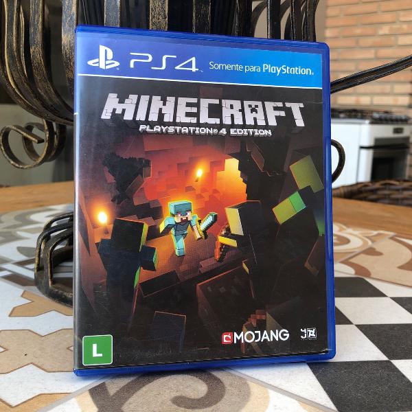 minecraft playstation 4 edition seminovo
