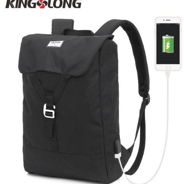 mochila inteligente com carregamento usb à prova d'água e