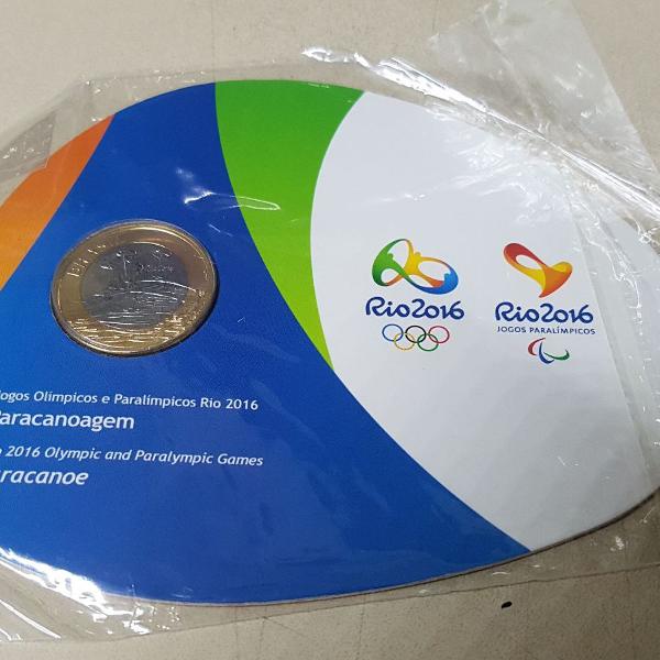 moeda comemorativa olimpíadas rio 2016