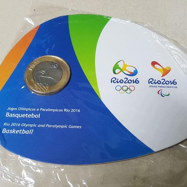 moeda comemorativa olimpiadas rio 2016