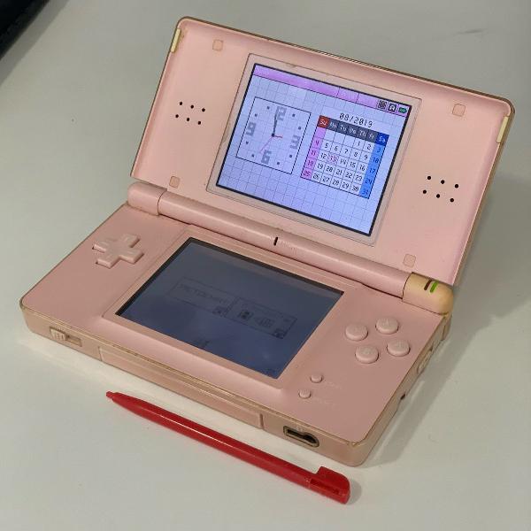 nintendo ds rosa