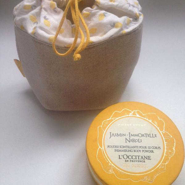 novo! kit jasmin immortelle neroli loccitane