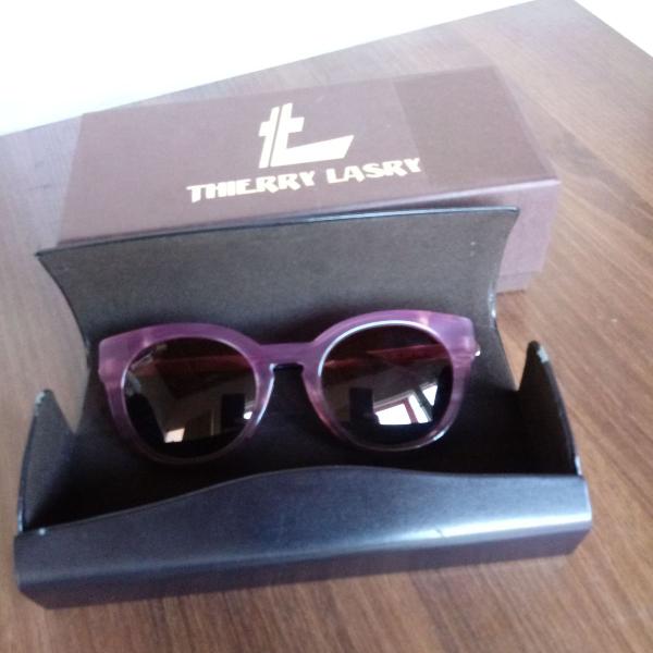 oculos de sol thierry lasry - magnety 7014. rosa- novo