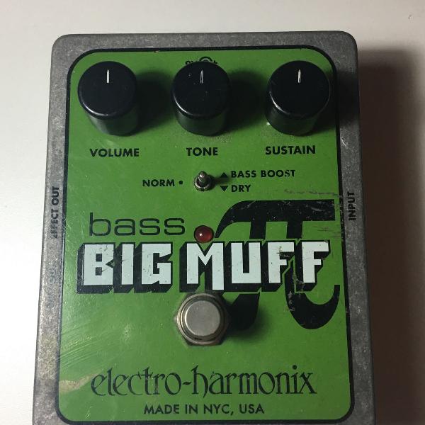 pedal electro harmonix bass big muff pi nyc, usa
