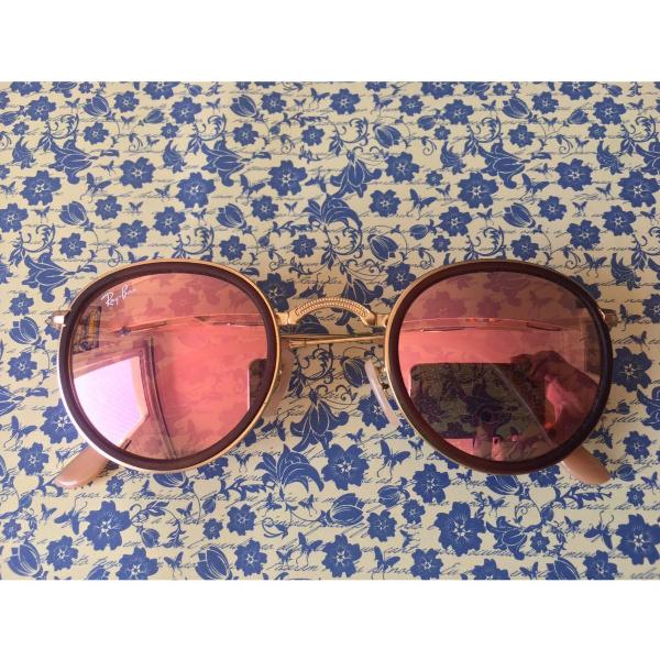 ray ban round rose ( rb 3517 )