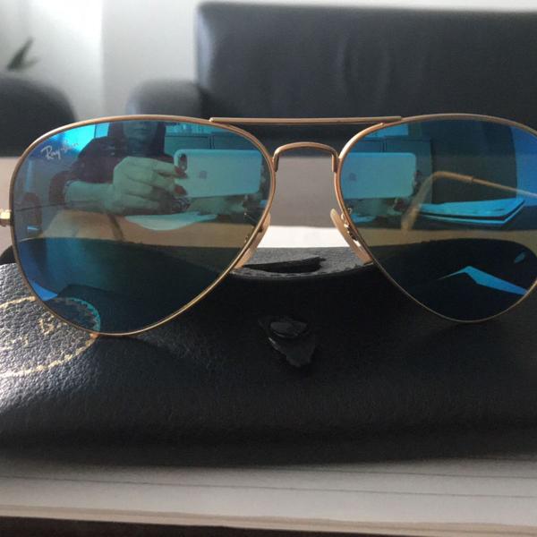 rayban azul