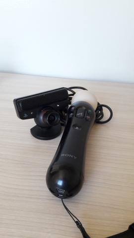 Controle e Camera PS Move - PS3 e PS4