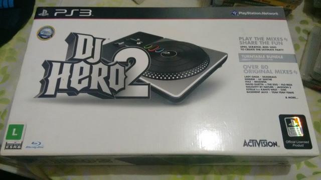 DJ Hero Original PS3 Novo Barato troco
