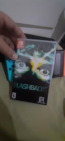 Flashback Nintendo switch mídia física LACRADO