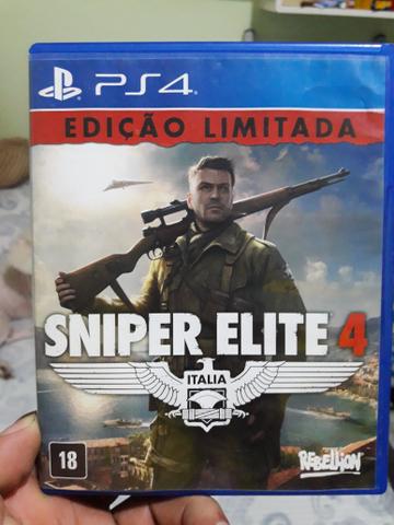 Jogo de ps4 Sniper elite4 V/T