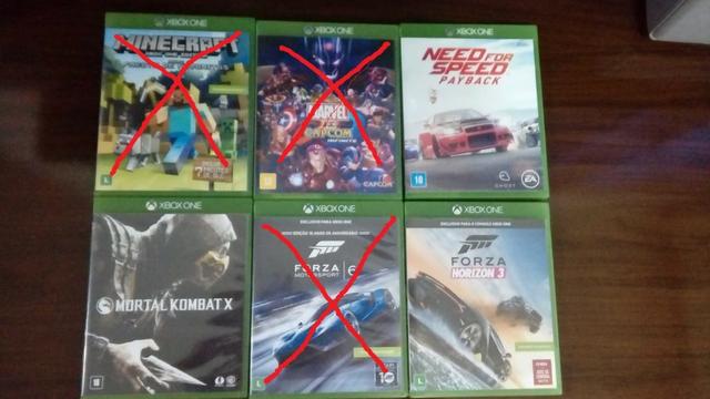 Jogos Xbox One - 3 jogos por 150 reais (leia o anuncio)