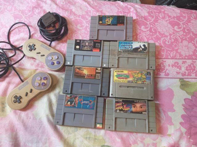 Super Nintendo relíquia pra vender hoje