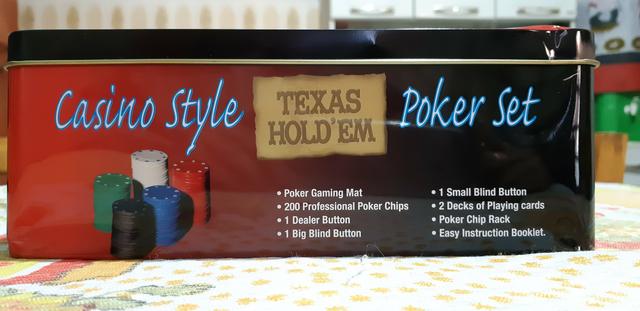 Vendo Jogo de Poker Texas Hold'Em