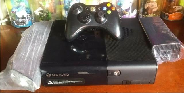 Xbox 360 Super Slim, 1 Fonte Original, 1 Controle Microsoft,