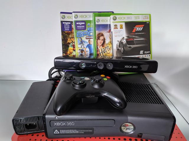 Xbox 360 com Kinect original