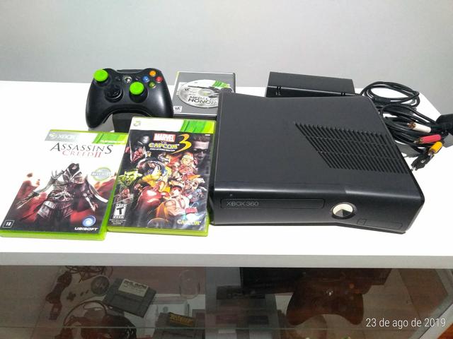 Xbox 360 slim original semi novo ENTREGO/PARCELO12X