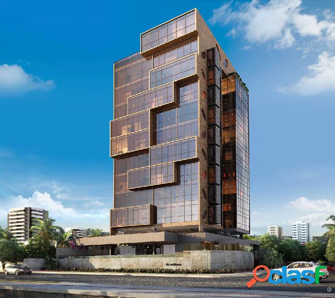 02 suítes, 101m², ÷ 100 meses, beira mar de Cruz das