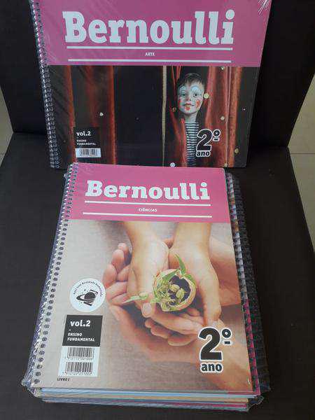 5 Apostilas Novas Sistema Ensino Bernoulli 2º a Ef Volume 2