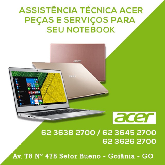 Acer - assistência técnicia acer goiÂnia goiás