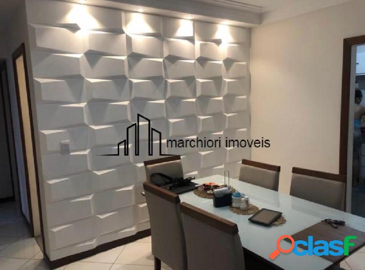 Apartamento 3 Quartos (1 Suíte), 107 m², Dependência, Sol