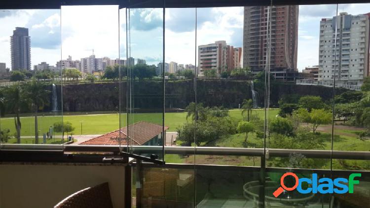 Apartamento 3 suítes 2 vagas e sacada gourmet Frente Raya -