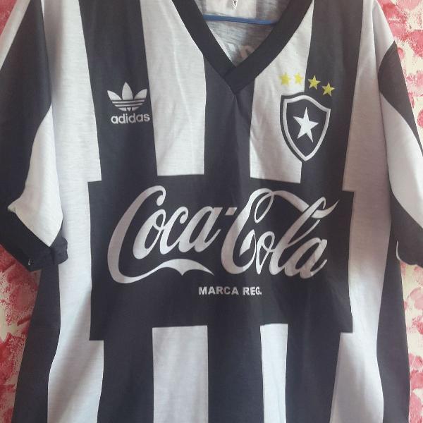 Camisa Retrô do Botafogo/ coca cola