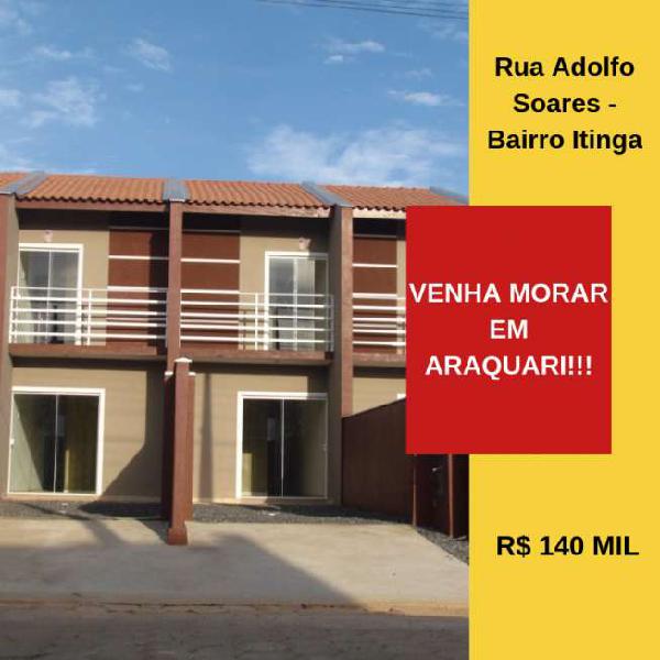 Casa de Condomínio com 2 Quartos à Venda, 55 m² por R$