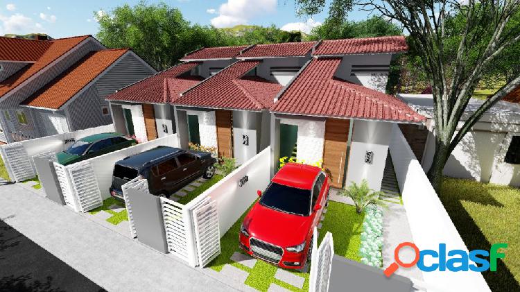 Casas 2 Quartos - R$ 160 mil - Casa a Venda no bairro Rio
