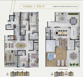 Cobertura com 4 quartos à venda no bairro Noroeste, 295m²