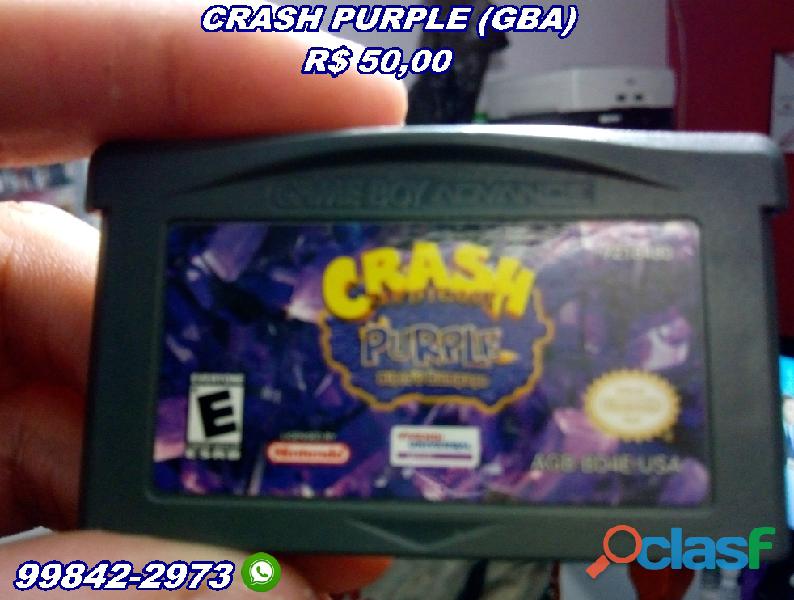 Crash purple gba original