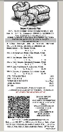 Cupom fiscal versão 4 comercio
