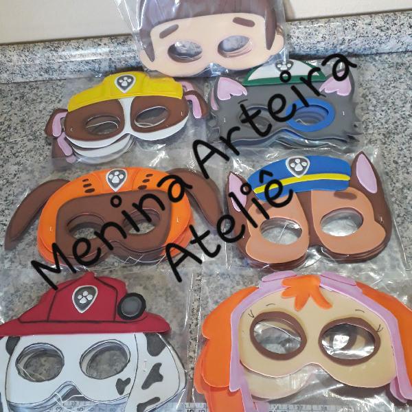 Máscaras personalizadas em EVA