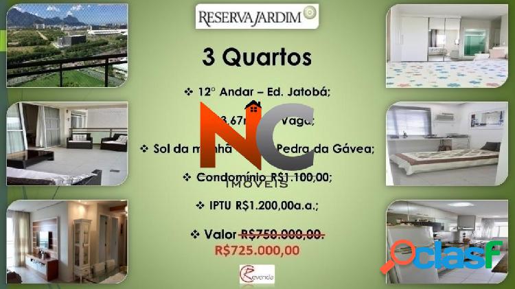 Reserva Jardim (Cidade Jardim) - Apartamento com 3 dorms -