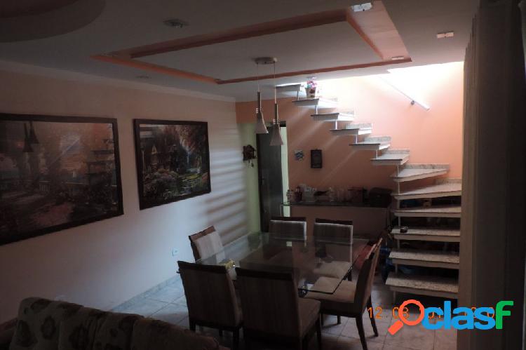 SOBRADO 167m² IMPECÁVEL - VL NOVA BONSUCESSO - Sobrado a