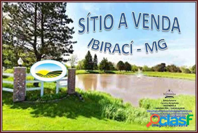 Sítio a venda em Ibiraci-MG- 14,5 Hectares - Sítio a Venda