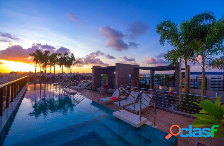 Studio ÷ 48 meses, a 250m da Praia, Ponta Verde -