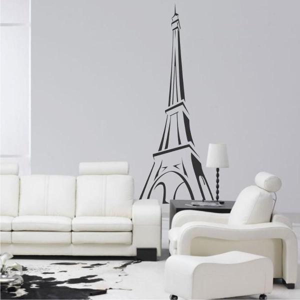 adesivo decorativo frança paris torre eiffel