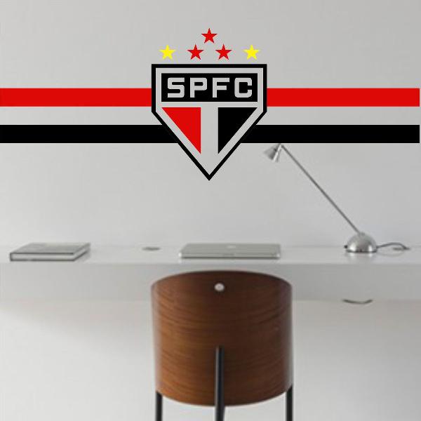 adesivo decorativo são paulo futebol clube spfc soberano