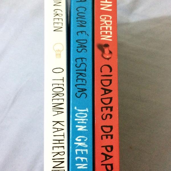 conjunto john green - 3 livros